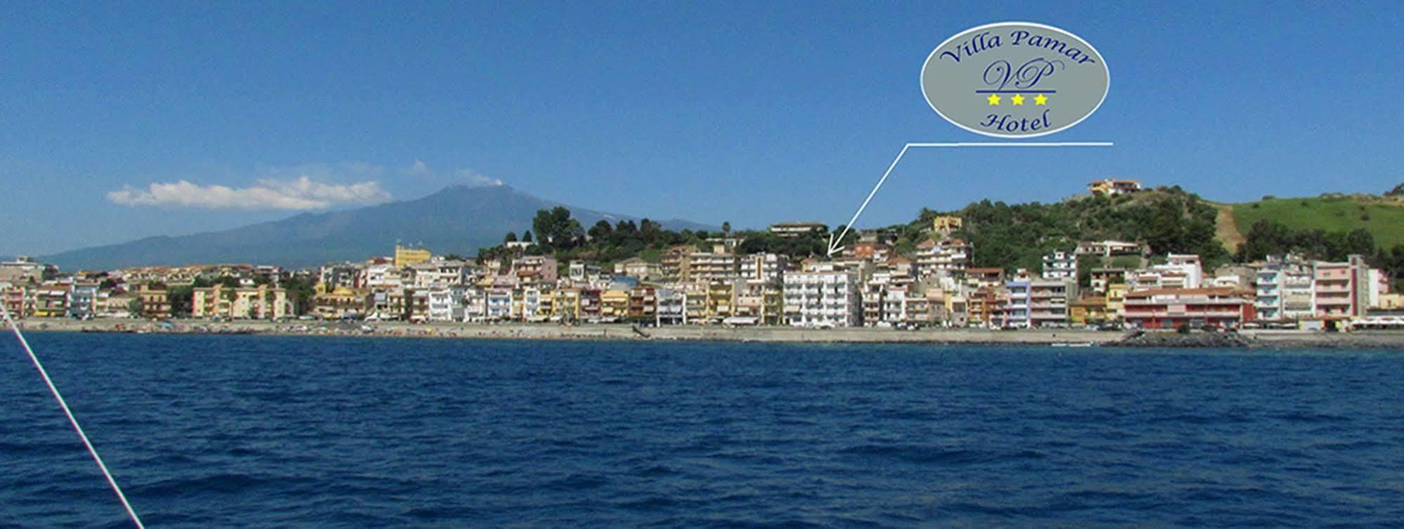 Villa Pamar Aparthotel Giardini Naxos Exterior foto